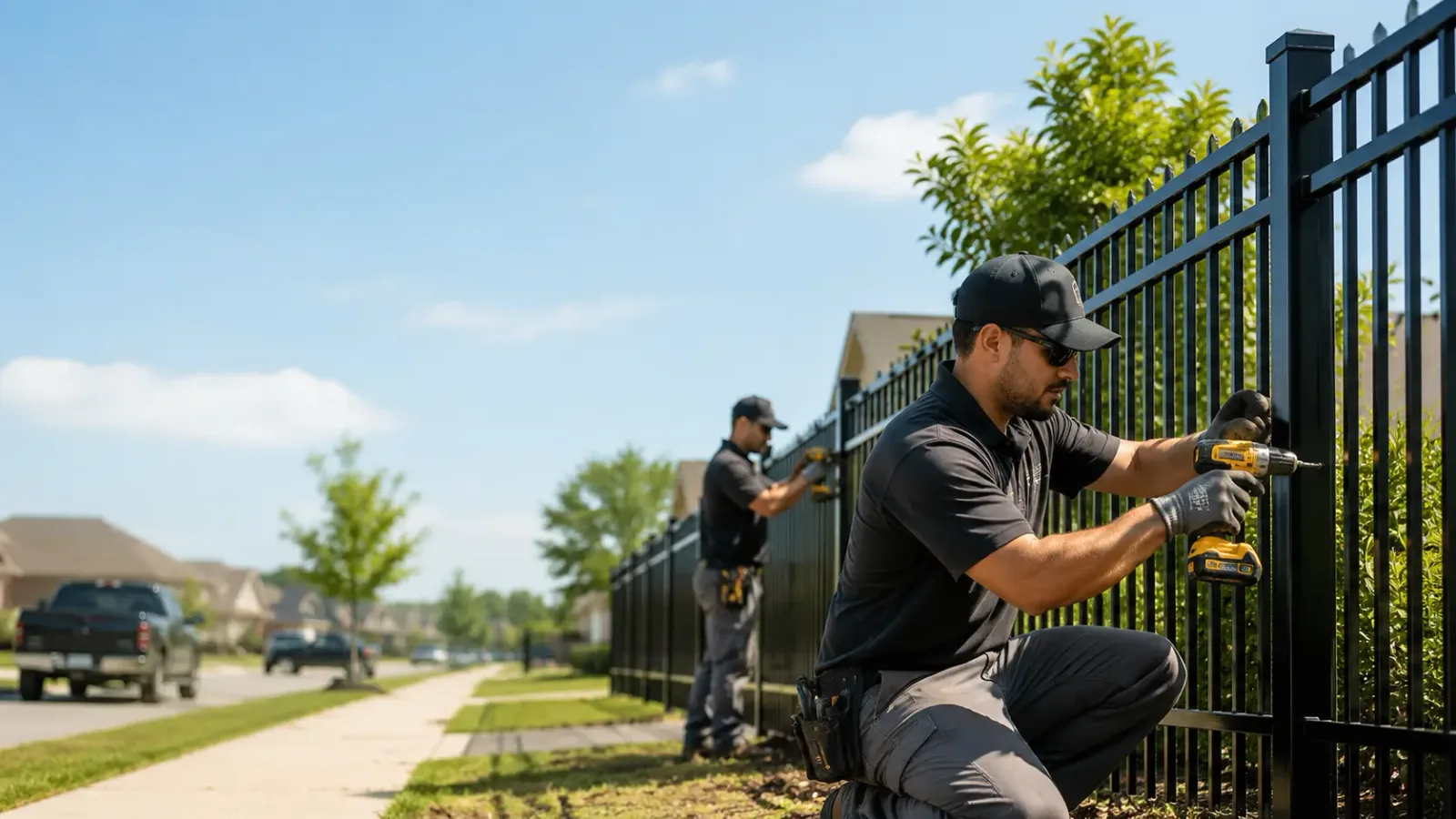Metal Fence Installation in Empire, LA